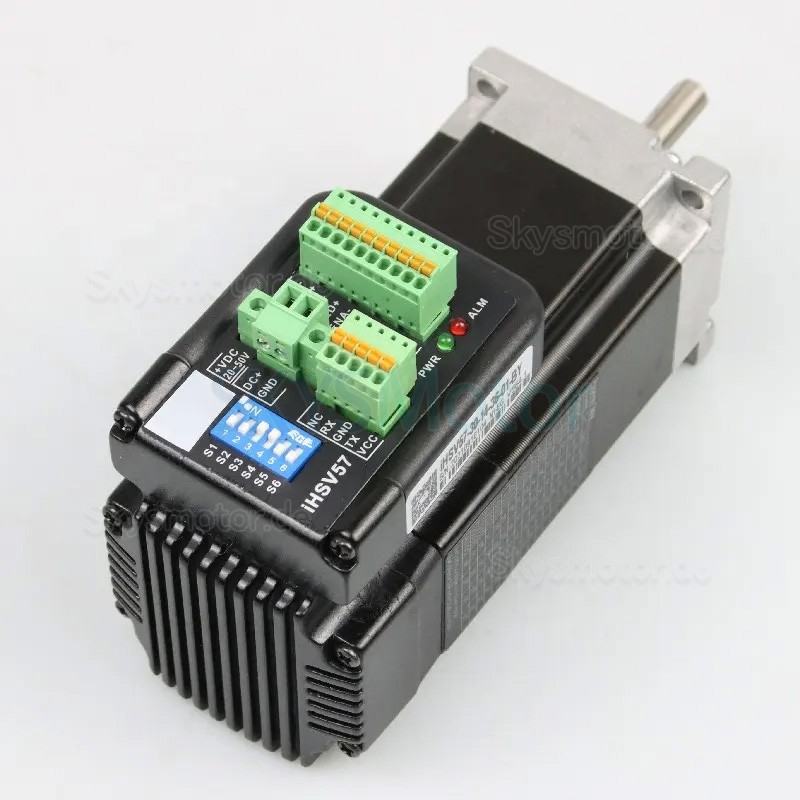Nema 23 Integrierter AC Servomotor mit Steuerung JMC iHSV57-30-14-36 140W 36V 0,45N.m 5,4A 3 Phasen 3000U/min